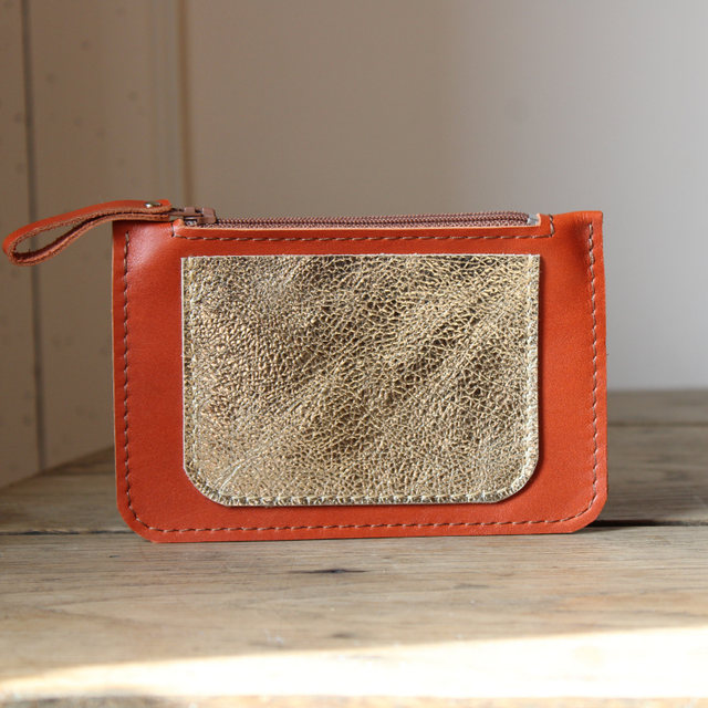 Porte monnaie zippé  