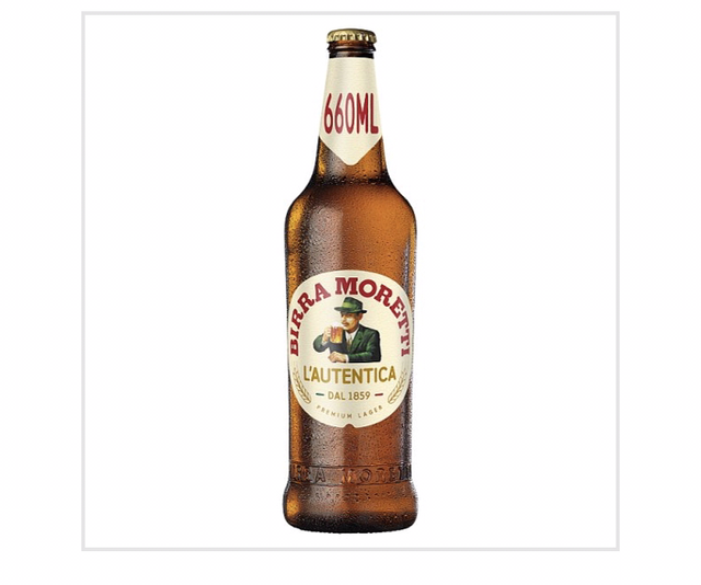 Birra Moretti Lager Beer 660ml Bottle