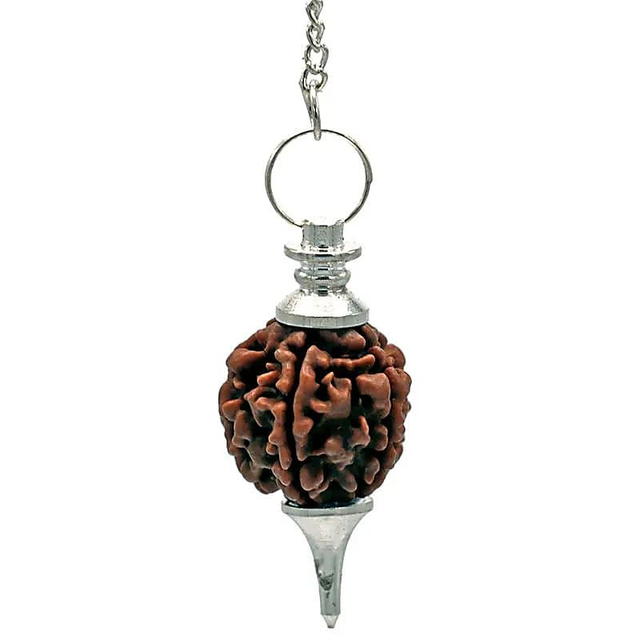 Rudraksha argenté