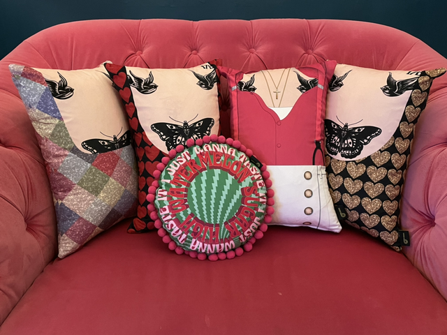 Harry Huggies cushion