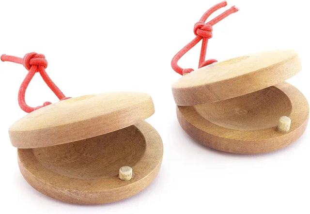 Castagnettes en bois 