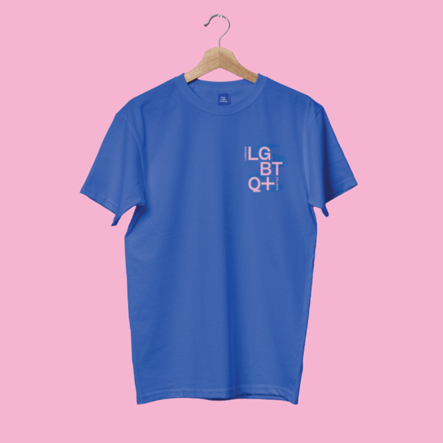 Blue LLGBTQCC t-shirt