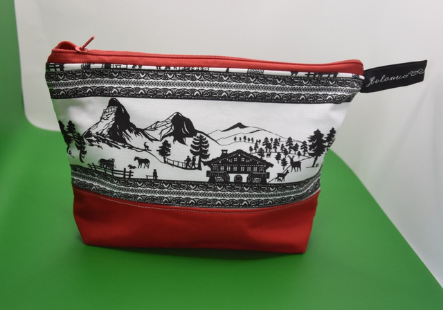 Necessaire & Kulturbeutel, Kosmetiktasche Matterhorn