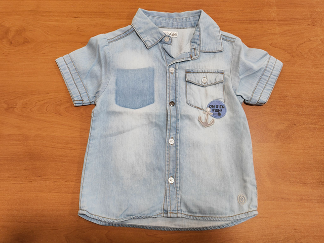 Chemisette jean 2 ans