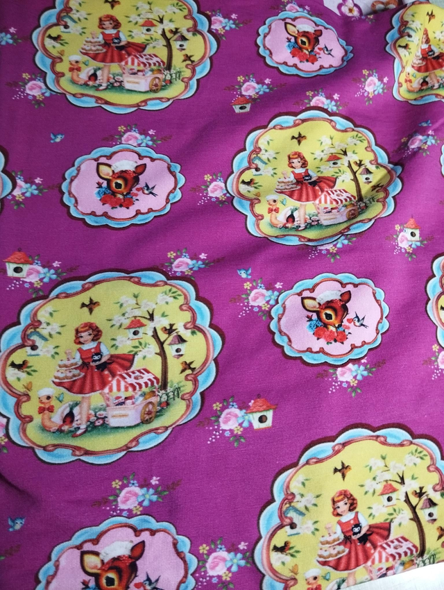 Tissu Let's bake pour COMMANDE 