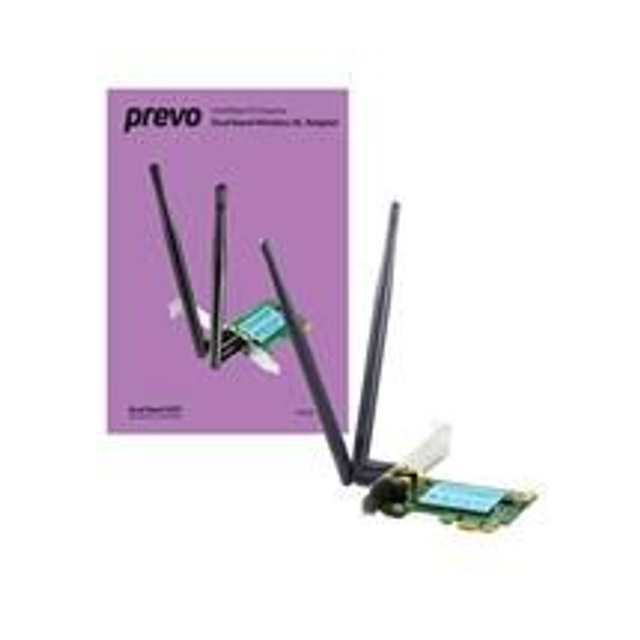 Prevo PCW5 867Mbps Wi-Fi 5 PCIe Adapter