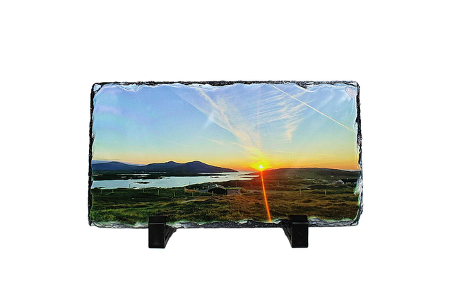 Sunrise over Lochboisdale, Glossy Slate