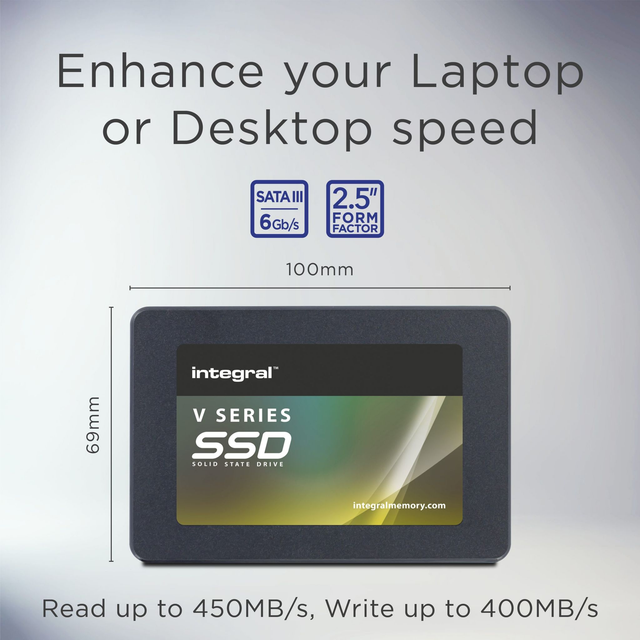 SSD integral V Series 500Go 2.5" SATA III 6Gb/s