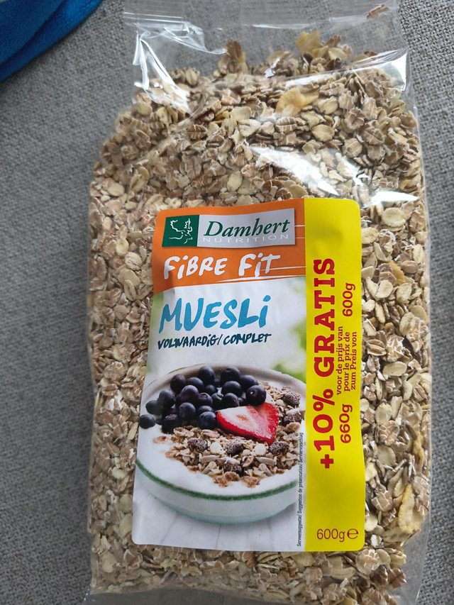 Damhert - Muesli Fibre Fit volwaardig 600gr