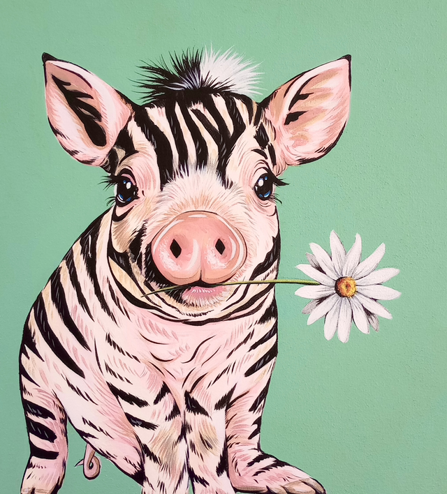 ‘Zebbi’ Original Painting