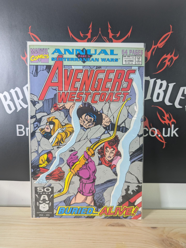Avengers West Coast Annual #6 1991