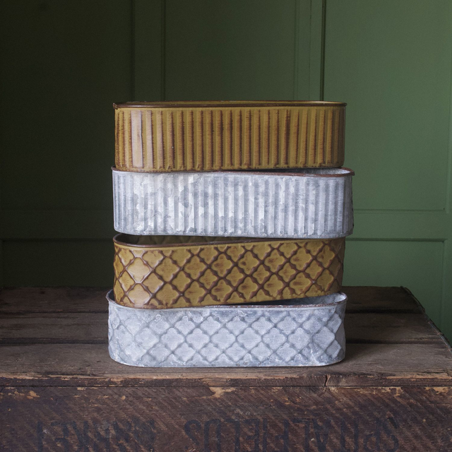 Zinc Planter 