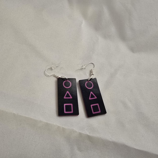 Boucles d'oreilles Squid Game