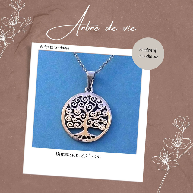 Pendentif Arbre de vie n°112