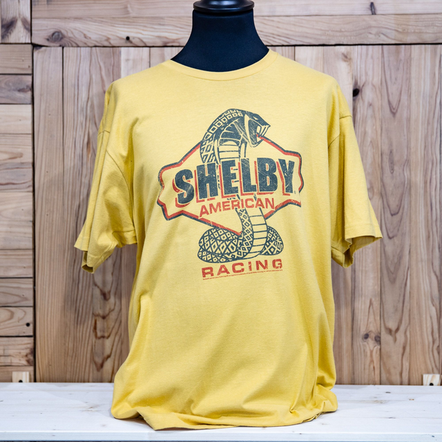 Tshirt Petersen CA Shelby Authentic American Classics yellow 
