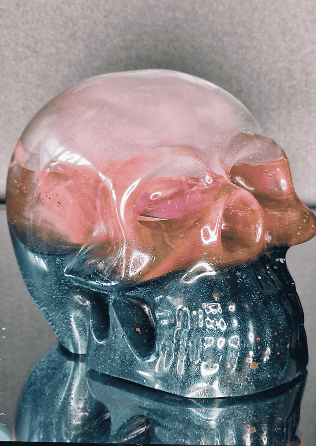 TETE DE MORT ROSE BAMBI