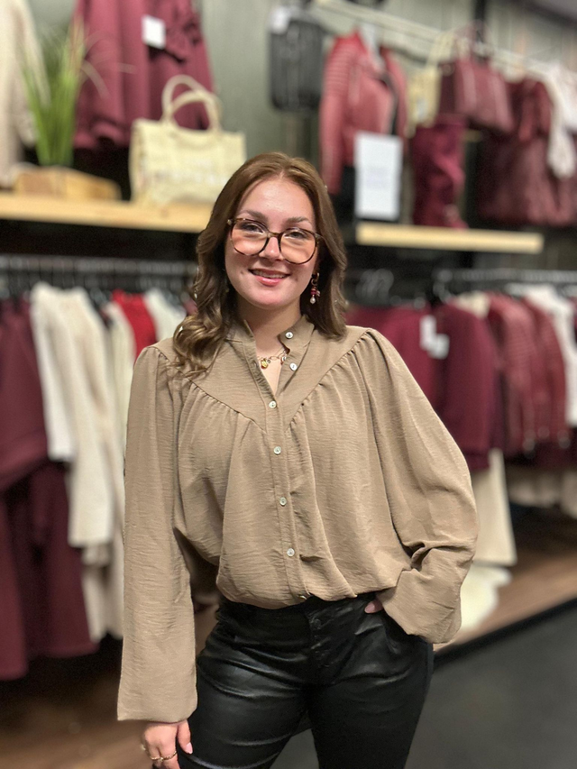 Blouse Noa Taupe