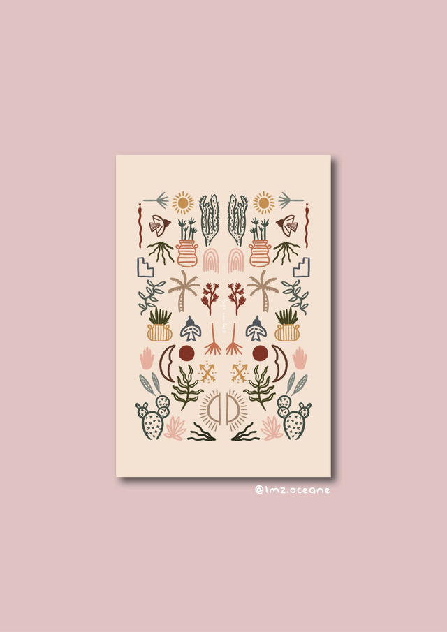 Carte A6 Mexique 🌞