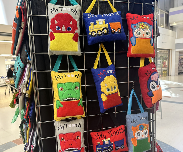 Tooth Pillows - T-Rex