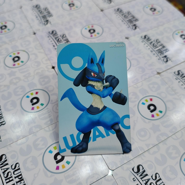 Tarjeta Amiibo Lucario / Smash Bros
