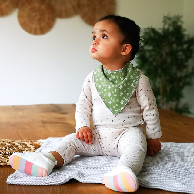 Dribble Bib - Christmas Snowflake