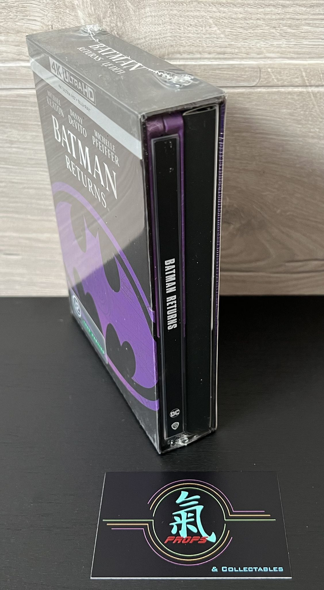4K Blu-Ray : Batman Returns Collector's Edition Steelbook * New * 1992 * Michael Keaton * Danny DeVito * Michelle Pfeiffer *