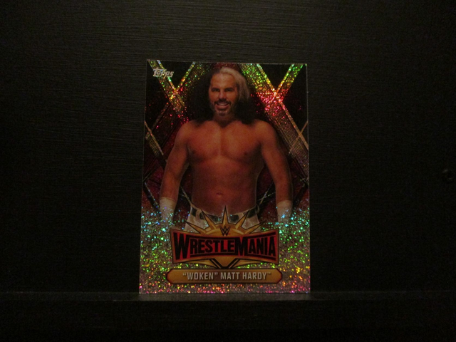 "Woken" Matt Hardy - Champions Wrestlemania Original Trading Card #WM-39
