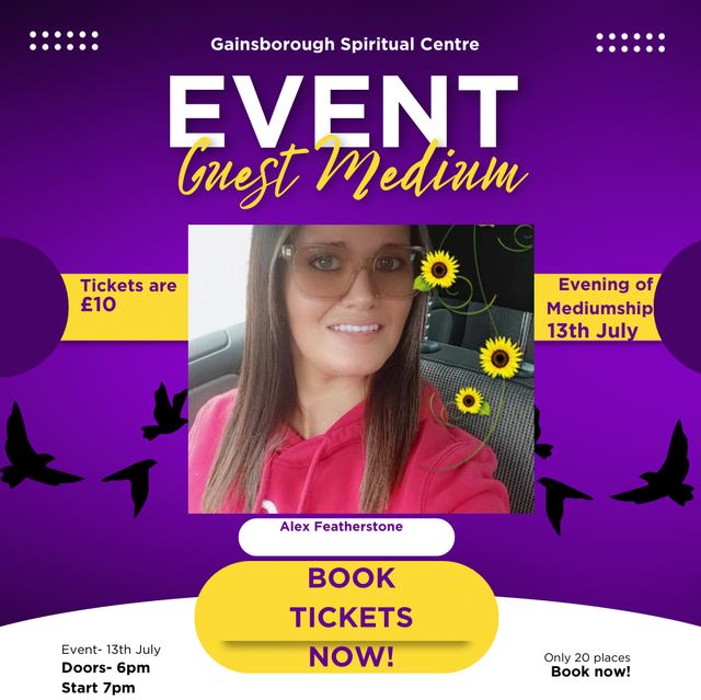 13th July Evening of Mediumship