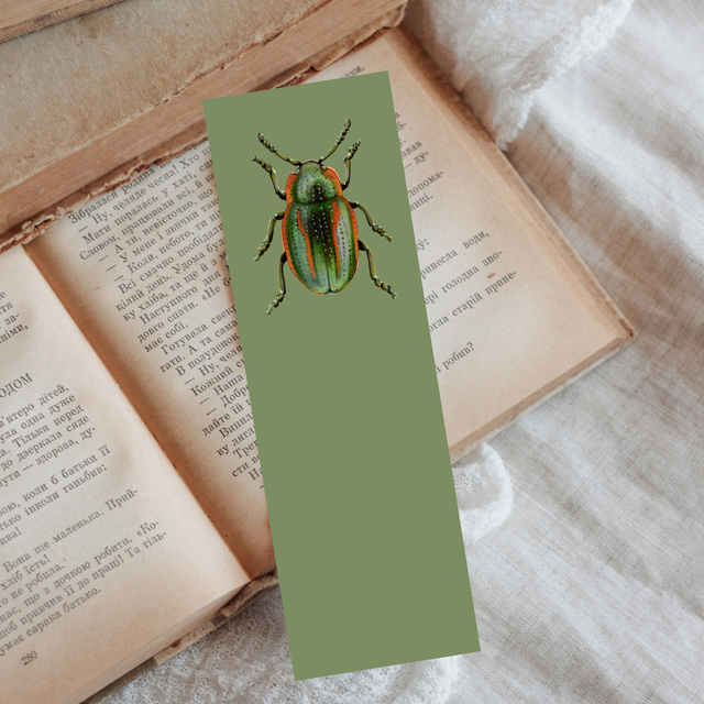 Marque-pages - Scarabée