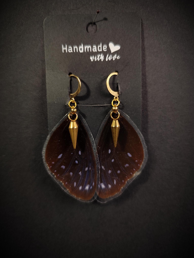 Boucles d&#039;oreilles ailes de papillon