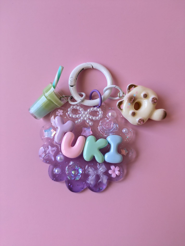 0- Porte-clé plaque Biscuit Personnalisable