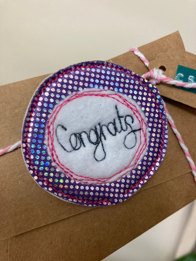 Coco Clementine Studio: Congrats Plant Topper