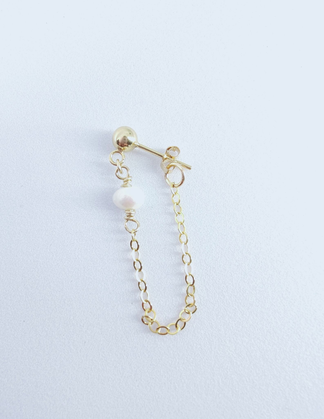 Boucles d&#039;oreilles Cygnus de Perle