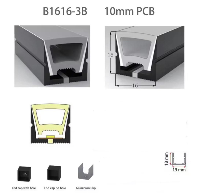 Néon LED black Magic 