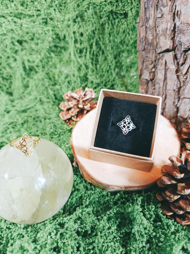 BAGUE - NOEUD DE SORCIÈRE 