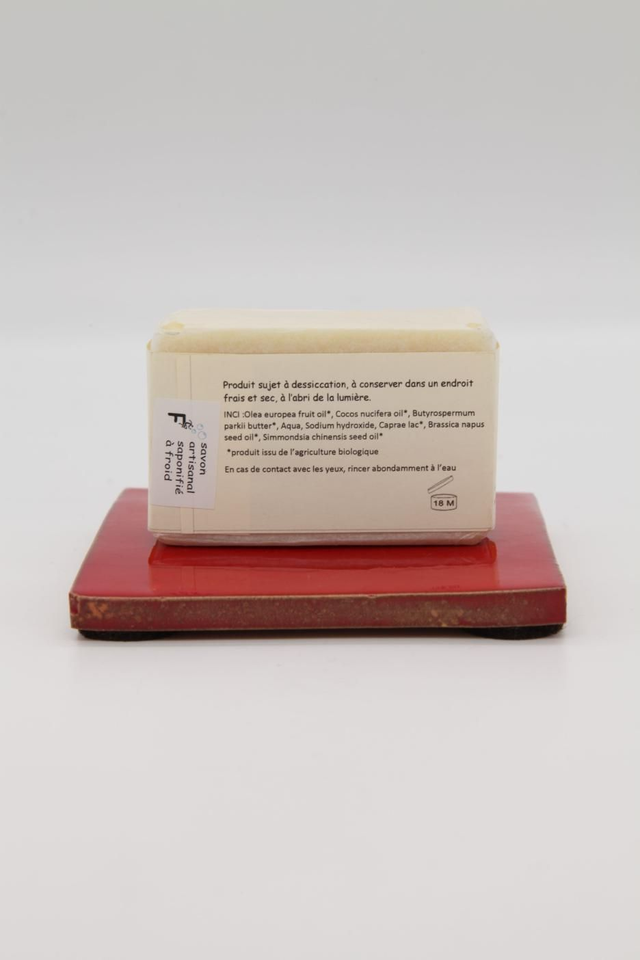 Savon au lait de chèvre (saponifié à froid)