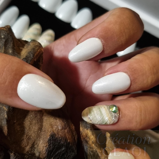 Coquillages nacre little rond S