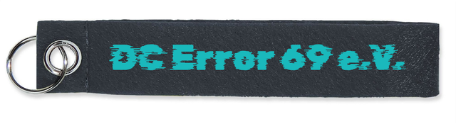 DC Error 69 Schlüsselanhänger m.Wunschname
