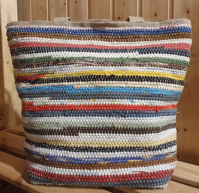 Tasche Fleckerl groß bunt 