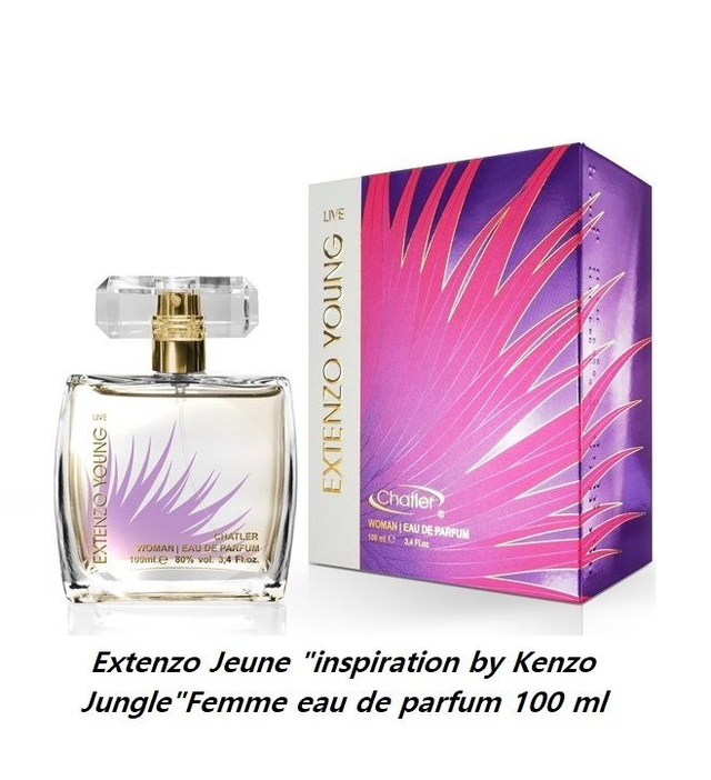 Extenzo Jeune " inspiration by Kenzo Jungle " Femme eau de parfum 100 ml 