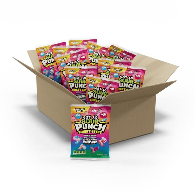 Sour Punch Not So Sweet Bites Assorted Flavors (12 X 142g)