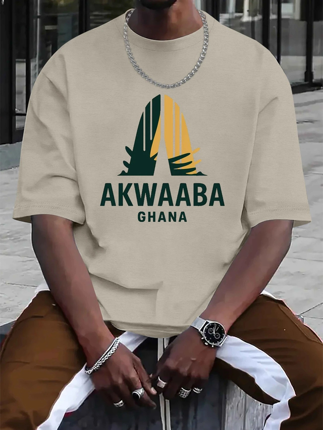 Men's Design for AKWAABA GHANA Printed T-Shirt