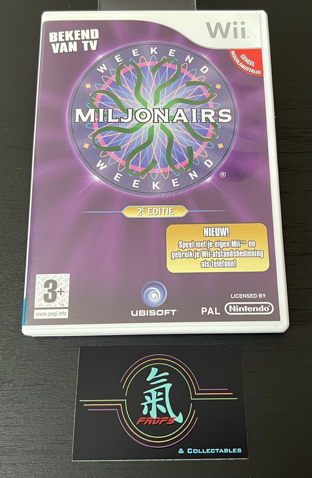 Nintendo Wii game : Weekend Miljonairs * Complete *