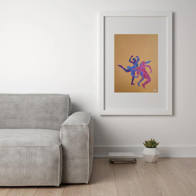 Impressão serie "movimento", catarse