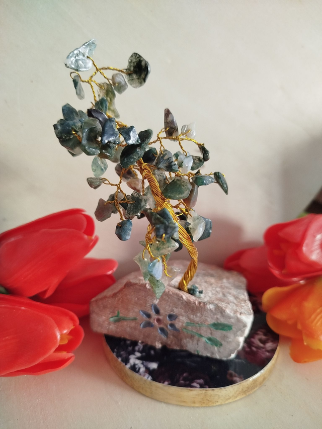 Arbre en Agate Mousse