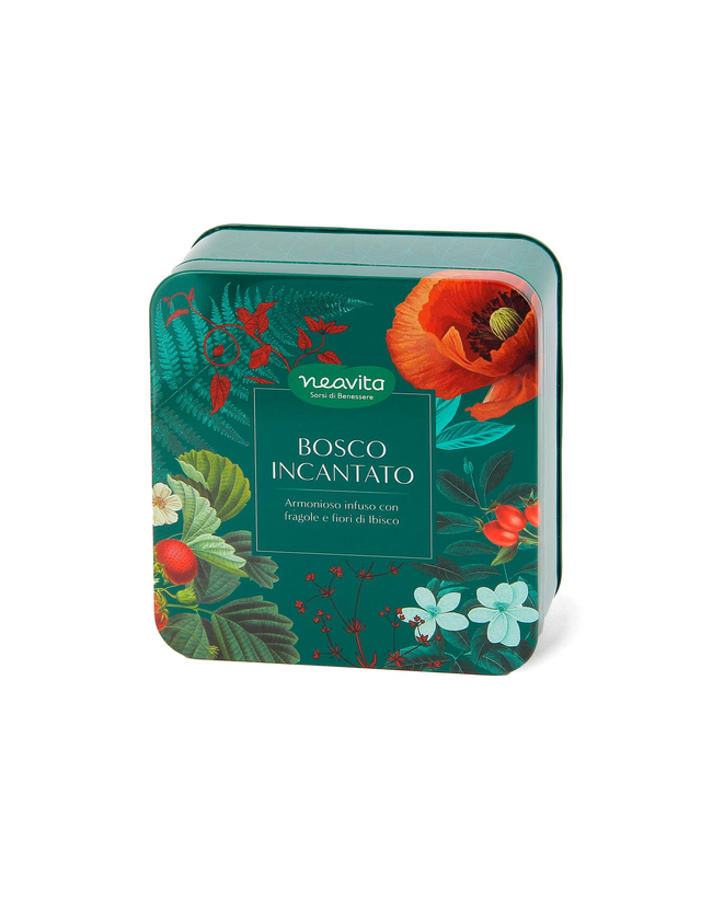 COFANETTO BOSCO INCANTATO - RITUALI BOTANICI - LATTINA CON FILTRI PIRAMIDALI