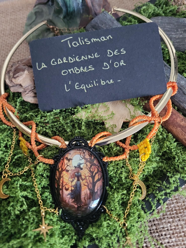 Talisman Samhain : La Gardienne des Ombres d'Or