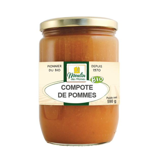 Compote de pomme bio - 590gr