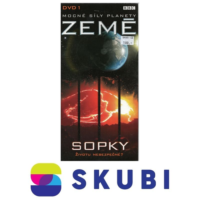 DVD Mocné síly planety Země - Sopky: životu nebezpečné? - BBC - česky, anglicky