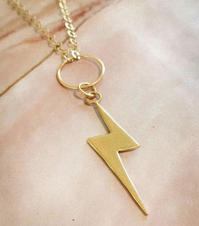 Lightening Bolt Necklace